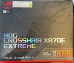 Asus Rog Crosshair X870E Extreme Amd AM5 DDR5 E-atx Gaming Motherboard Used. Price: $699.00.