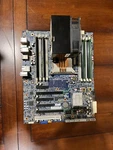 Hp 1589 FMB-1101 Server Board W/ Intel Xeon E5-1603 2.80GHZ Ram & Cpu Fan Used. Price: $200.00.