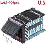 Lot Hp 2.5 " Sff Hdd Caddy Tray Bracket G4 G5 G6 G7 GEN6 GEN7 For 378343-002 Open. Price: $358.40.