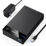 Ugreen External Hard Drive Enclosure For 3.5 2.5 Sata Inch, Black New. Price: $53.05.