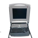 Dell Poweredge 15FP 15" Lcd Rackmount Console 4U125 Kvm With Keyboard Used. Price: $149.96.