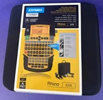 Dymo Rhino 4200 Case Kit All-purpose Labeling Tool Maker 19MM 3/4" Bundle New. Price: $125.50.