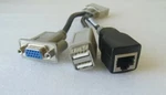 Sun / Oracle 530-3936 Dongle Ii 3-CABLE, 36-PIN To RJ45 Serial Usb DB15 Used. Price: $155.00.