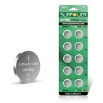 5-YEAR Warranty Surpower CR1632 3V Lithium Battery For Count (pack Of 2) New. Price: $14.19.