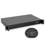 Rackchoice 1U Compact Server/desktop Mini-itx Chassis 9.84" Depth,supports ... New. Price: $113.11.