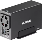 Maiwo K35272U3 3.5" Dual Bay Usb 3.2 Hdd Enclosure Raid 0,1 Aluminum Housing New. Price: $86.90.