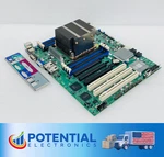 Supermicro X9SRE LGA2011 Server Motherboard With Intel E5-1620 & Io Shield Used. Price: $160.00.