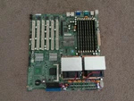 New/never Used Supermicro X6DHE-XB Dual Intel Xeon 3.2G 8G Ram Motherboard Brand. Price: $359.25.