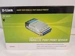 D-link (DP-301P+) Fast Ethernet Parallel Port Print Server Centronics Open. Price: $99.99.