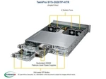Supermicro SYS-2028TP-HTR 2U 4-NODE Barebones Server, New, In Stock, 5 Year Wty. Price: $4800.00.