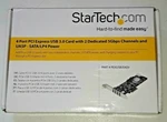 Startech.com PEXUSB3S42V Port Express 3.0 Card Adapter 5GBPS New. Price: $80.00.