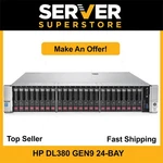 Hp Proliant DL380 G9 Server 2X E5-2660 V3 = 20 Cores P440AR 32GB Ram 8X Trays Used. Price: $608.99.