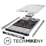 Dell Poweredge R640 Server 10-BAY 2.10GHZ 44-CORE 512GB Ram 9.6TB Storage Rails Excellent. Price: $5375.95.
