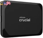 Crucial X9 2TB Portable Ssd, Up To 1050MB/S, 3.2 Usb-c, External Solid State New. Price: $357.57.
