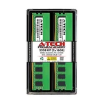 A-tech 32GB Kit (2X16GB) Ram For Dell Poweredge R250, R330 Xl, R350, T140, T1... New. Price: $580.79.