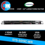 Supermicro SYS-5019C-WR 4B Lff 4U Server Choose Cpu/ram Wholesale Good. Price: $599.00.