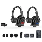 Synco Xtalk X2 Wireless Intercom System, 2.4GHZ Communication Headset... New. Price: $221.06.