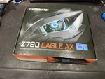 Gigabyte Z790 Eagle Ax Gaming Motherboard (LGA1700, DDR5, Wifi) Open. Price: $164.51.