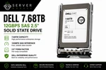 Dell 7.68TB 12GBPS Sas 2.5" Solid State Drive - 84C40 GT7GT 5XD2F Used. Price: $1449.99.