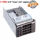For Dell Hybrid Caddy R320 R420 R520 R720XD 3.5" Tray + 2.5" Adapter Lot New. Price: $650.00.