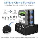 Ikuai Sata To Usb 3.0 Dual Bay Hard Drive Dock For 2.5"/3.5" Hdd Ssd New. Price: $23.99.