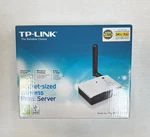 Tp-link TL-WPS510U Wireless Print Server Pocket-sized Open. Price: $49.00.