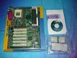 Vintage Tyan S1857 Trinity 371 Slot Socket 370 Combo Motherboard Open Box. Price: $187.59.