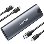 Dockteck M.2 Nvme Sata Ssd Enclosure, Tool-free 10GBPS Usb 3.2 Gen Space Grey New. Price: $31.80.