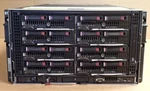Hp Bladesystem BLC3000 8-SLOT Chassis +7X BL460C G6 +1X G7 Servers Used. Price: $1771.18.