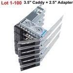 Lot 3.5" Hdd Caddy Tray 2.5" Adapter For Dell Poweredge R240 R340 R440 R540 R640 New. Price: $1400.00.