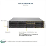2U Bay Supermicro Raid Server SYS-6028UX-TR4 2X Xeon Cores 128G Ram 6X Pci Used. Price: $1299.00.