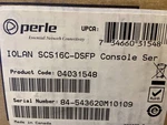 New Perle Systems Iolan SCS16C-DSFP Console Svr 04031548. Price: $799.99.