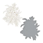 Spellbinders Glimmer Plate & Die Set Hexi-gem Blooms, GLP-409 New. Price: $24.79.