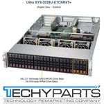 Supermicro SYS-2028U-E1CNR4T+ 2U 24-BAY 2.5" Server W/ X10DRU-I+ Cto Rear Used. Price: $749.99.