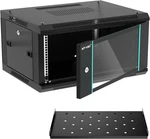 Mt-viki 6U Wall Mount Server Cabinet Network Rack Vented Enclosure, 0.8MM New. Price: $163.17.