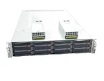2U 12 Bay SAS3 Supermicro Server 6028U-TR4T+ W/ X10DRU-I+ Barebone Caddy Rail Used. Price: $299.00.