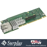 Supermicro AOC-2URN4-I4XT Quad Port RJ45 10GB Pcie X8 Intel X540 Ultra Riser Used. Price: $79.00.