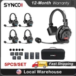 Synco Xtalk X5 Wireless Intercom Headset System 2.4GHZ Full Duplex 350M/1148FT New. Price: $399.00.