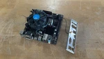 Asrock H81M-ITX/WIFI Socket LGA1150 DDR3 Micro Motherboard I3-4170 3.70GHZ Used. Price: $69.99.