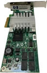 Hp AD339A Pcie 4-PORT 1000BASE-T Ethernet Adapter Lan Itanium Integrity Server Used. Price: $100.00.