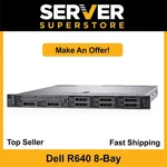Dell Poweredge R640 Server 2X Silver 4110 = 16 Cores H730P 32GB Ram Trays Used. Price: $599.99.
