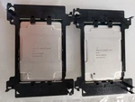 Pair Of Intel Xeon Gold 6154 3.00GHZ SR3J5 Cpu Server Processor W/ Black Bracket Used. Price: $130.50.