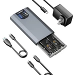 Maiwo Dual M.2 Nvme Enclosure Supports RAID0/1/PM/LARGE 8TB Capacity, Us... New. Price: $101.19.
