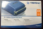 Trendnet TE100-P1P 1-PORT Parallel Print Server New Box. Price: $39.99.