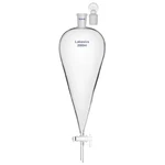 Labasics Borosilicate Glass 2000ML Conical Separatory Funnel With Ptfe Stopco... New. Price: $105.64.