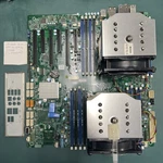 Supermicro (X10DAI/C) Dual Lga Motherboard 2X E5-2680 V4 Cpu W/ Shield Used. Price: $220.00.