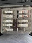 Lot Of 19 Dellemc Hp Net Patibles Optical Sfp+ Tranceivers Used. Price: $200.00.