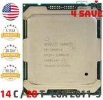 Intel Xeon E5-2660 V4 2.00GHZ 14-CORE 35MB LGA2011-3 Server Cpu Processor SR2N4 Used. Price: $15.99.