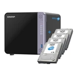 Qnap TS-432X 4XHDD 4TB (16TB) With 10GBE + 2.5G Nas 4GB Ram Pcie Gen 3X4 Nuovo. Price: $1975.99.