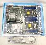 Supermicro X11DDW-L Dual Socket Intel Motherboard Only No I/o Shield Used. Price: $149.98.